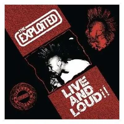 LP The Exploited: Live And Loud!!