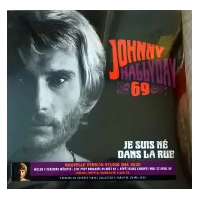 LP Johnny Hallyday: Je Suis Né Dans La Rue LTD | NUM