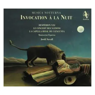 2CD Jordi Savall: Invocation A La Nuit - Musica Notturna DIGI