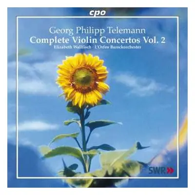 CD Georg Philipp Telemann: Sämtliche Violinkonzerte Vol.2