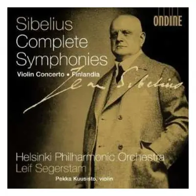 4CD/Box Set Jean Sibelius: Sibelius Complete Symphonies • Violin Concerto • Finlandia