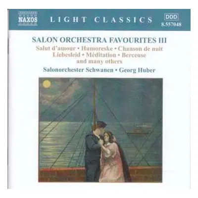 CD Salonorchester Schwanen: Salon Orchestra Favorites III