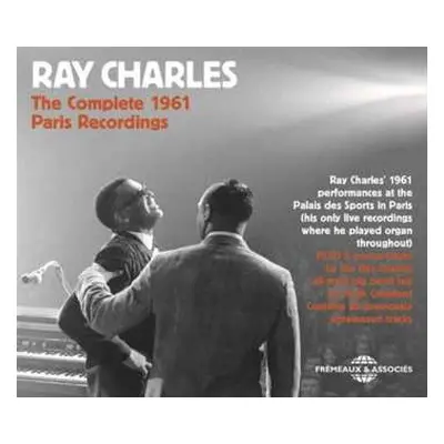 3CD Ray Charles: The Complete 1961 Paris Recordings