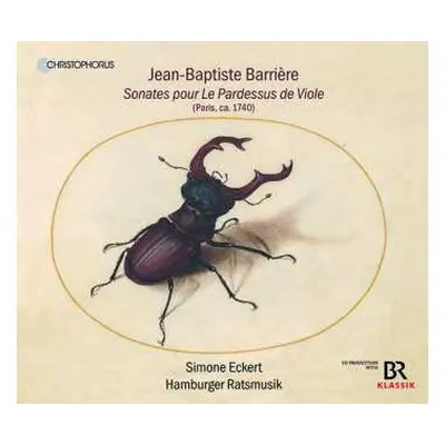 CD Hamburger Ratsmusik: Sonates Pour Le Pardessus De Viole