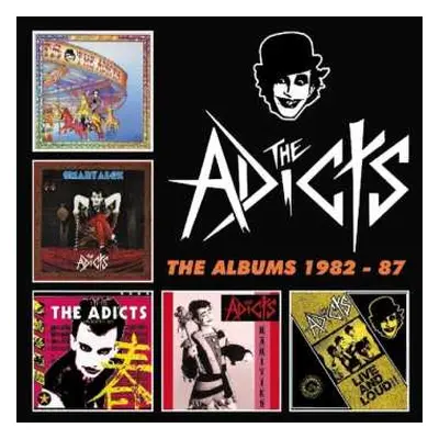 5CD/Box Set The Adicts: The Albums 1982 - 87