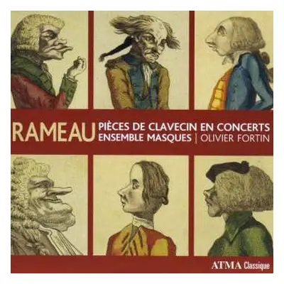 CD Jean-Philippe Rameau: Pièces De Clavecin En Concerts