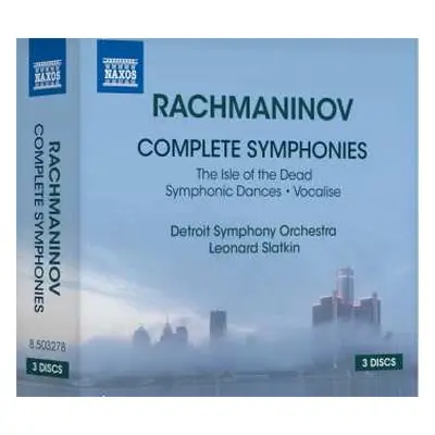 3CD Sergei Vasilyevich Rachmaninoff: Complete Symphonies