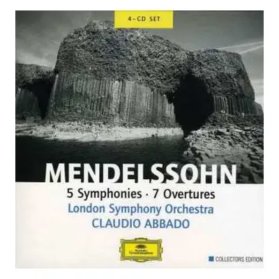 4CD/Box Set The London Symphony Orchestra: 5 Symphonies, 7 Overtures