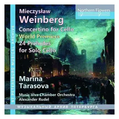 CD Mieczysław Weinberg: Concertino For Cello And String Orchestra / 24 Preludes For Solo Cello