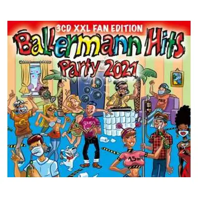 3CD Various: Ballermann Hits Party 2021