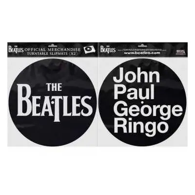 Slipmat Set Drop T Logo The Beatles & Jpgr