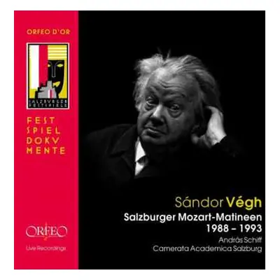 3CD András Schiff: Salzburger Mozart-Matineen 1988 - 1993