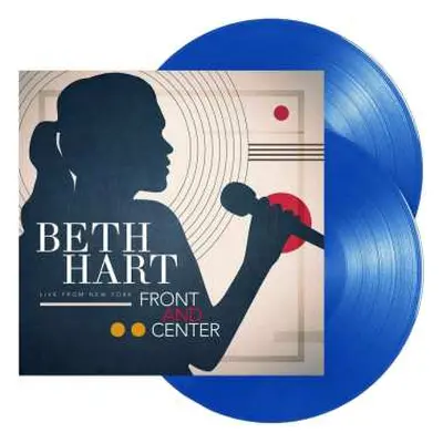 2LP Beth Hart: Front And Center-live From New York (ltd.blue 2lp)