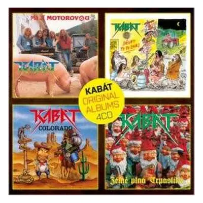 4CD Kabát: Original 4CD Albums