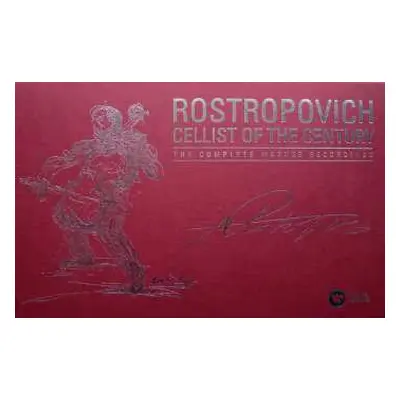 40CD/3DVD/Box Set Mstislav Rostropovich: Cellist Of The Century (The Complete Warner Recordings)