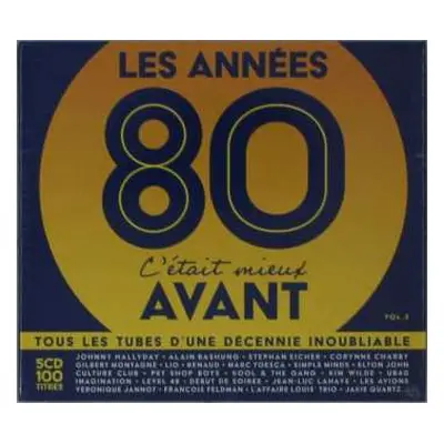 5CD Various: Les Années 80 C'était Mieux Avant Vol. 3