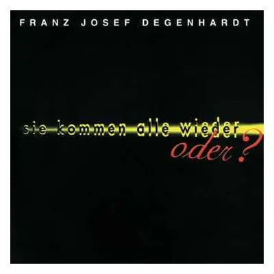 CD Franz Josef Degenhardt: Café Nach Dem Fall