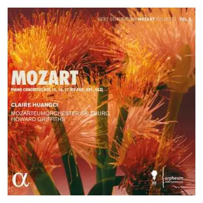 CD Wolfgang Amadeus Mozart: Mozart: Piano Concertos Nos 15, 16, 17 (KV 450, 451, 453)