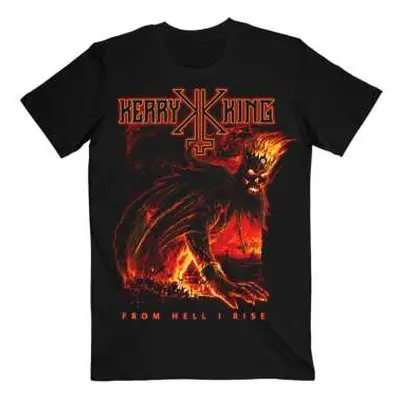 Kerry King Unisex T-shirt: From Hell I Rise Hell King (medium) M