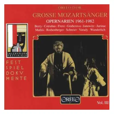 CD Various: Große Mozartsänger Vol.3