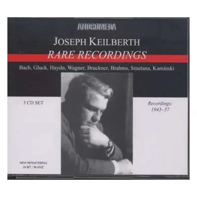 3CD Johann Sebastian Bach: Joseph Keilberth - Rare Recordings