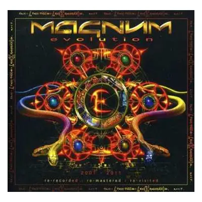 CD Magnum: Evolution (2001 - 2011- Re-recorded : Re-Mastered : Re-visited)