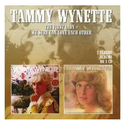 CD Tammy Wynette: The First lady + We Sure Can Love Each Other