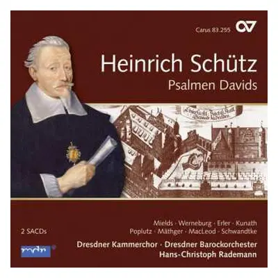 CD/SACD Heinrich Schütz: Psalmen Davids Swv 22-47