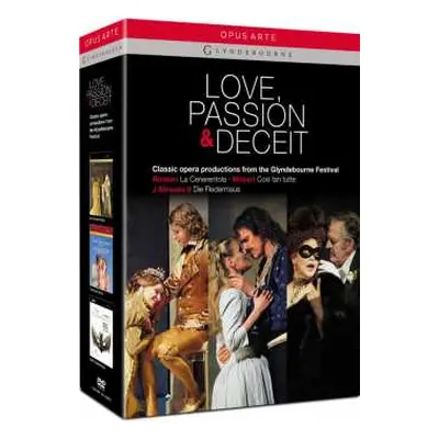 3DVD Gioacchino Rossini: Love, Passion & Deceit - Operngesamtaufnahmen Vom Glyndebourne Festival