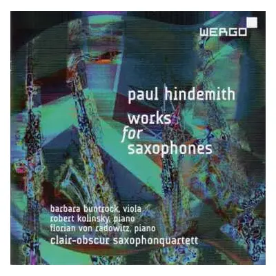 CD Paul Hindemith: Works For Saxophones