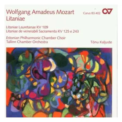 CD Wolfgang Amadeus Mozart: Geistliche Musik