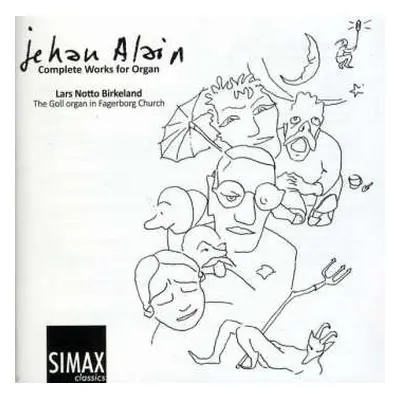 2CD Jehan Alain: Sämtliche Orgelwerke