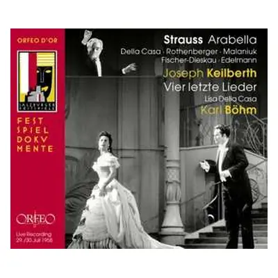 3CD Dietrich Fischer-Dieskau: Arabella / Vier Letzte Lieder