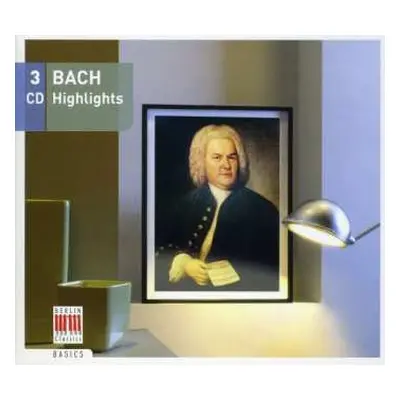 3CD Johann Sebastian Bach: Bach Highlights