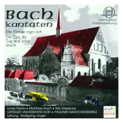 CD Johann Sebastian Bach: Kantaten Bwv 36b & 134a