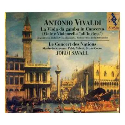 CD Antonio Vivaldi: La Viola Da Gamba In Concerto (Viole E Violoncello "All'Inglese")