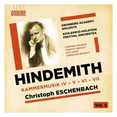 CD Paul Hindemith: Kammermusik IV - V - VI - VIII Vol. 2