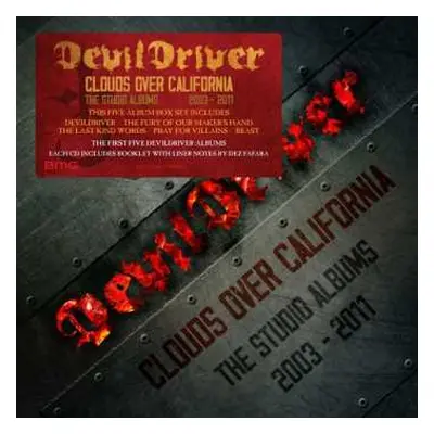 5CD/Box Set DevilDriver: Clouds Over California