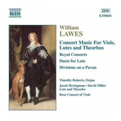 CD William Lawes: Consort Music For Viols, Lutes And Theorbos (Royal Consorts / Duets For Lute /