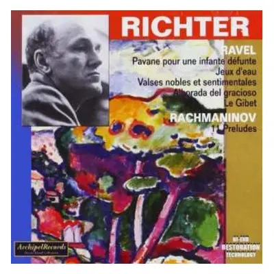 CD Sviatoslav Richter: Ravel, Rachmaninov