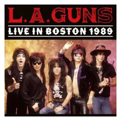 2LP L.A. Guns: Live In Boston 1989