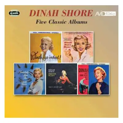 2CD Dinah Shore: Five Classic Albums