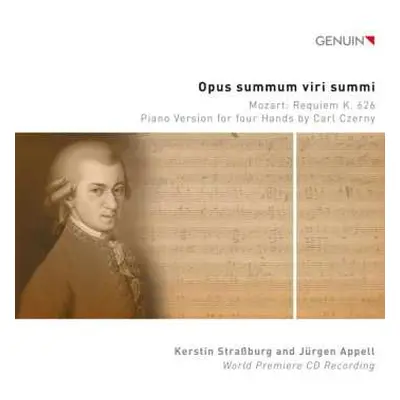 CD Wolfgang Amadeus Mozart: Requiem Kv 626 Für Klavier 4-händig In Der Fassung Von Carl Czerny