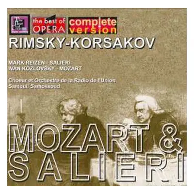 CD Nikolai Rimsky-korssakoff: Mozart & Salieri