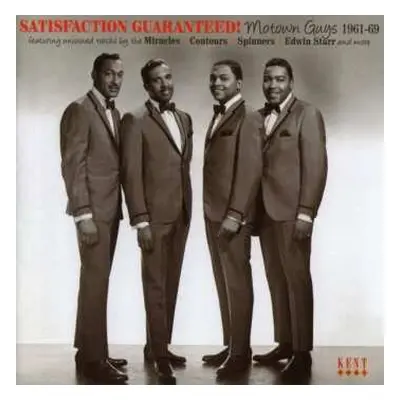 CD Various: Satisfaction Guaranteed! (Motown Guys 1961-69)