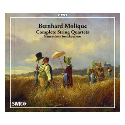 4CD Wilhelm Bernhard Molique: Sämtliche Streichquartette