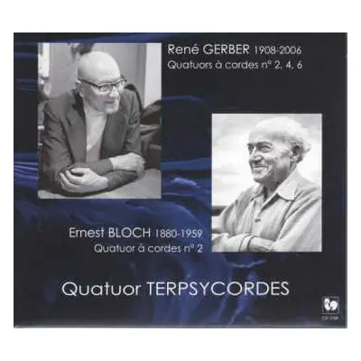 CD Quatuor Terpsycordes: Gerber - Bloch