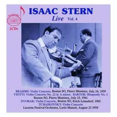 2CD Isaac Stern: Live Vol.4