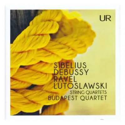 2CD Claude Debussy: Budapest String Quartet - Siebelius / Debussy / Ravel / Lutoslawski