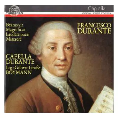 CD Francesco Durante: Chorwerke